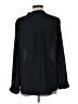 Maeve 100% Polyester Black Blue Long Sleeve Blouse Size 12 - photo 2