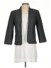 Ann Taylor Factory Tweed Gray Blazer Size 0 - photo 1
