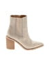 Crown Vintage Ivory Tan Ankle Boots Size 8 - photo 1