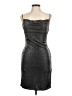 Topshop Metallic Silver Cocktail Dress Size 8 - photo 1