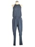 Forever 21 100% Polyester Solid Gray Jumpsuit Size M - photo 1