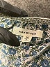 Max Studio 100% Polyester Blue Short Sleeve Blouse Size M - photo 7