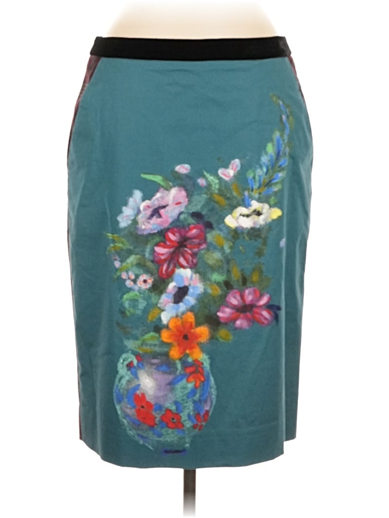 Pre-owned Hd In Paris Casual Skirt In Teal