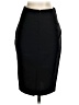 Chaiken and Capone Solid Black Wool Skirt Size 0 - photo 2