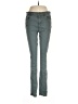 Ann Taylor LOFT Metallic Teal Jeans Size 6 - photo 1