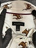 Talbots Print Ivory Long Sleeve Button-Down Shirt Size L - photo 7