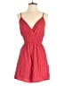 Shein 100% Polyester Solid Red Romper Size 6 - photo 1