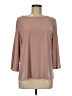 G.I.L.I. Tan 3/4 Sleeve Top Size M - photo 1