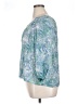 Juniper + Lime Teal 3/4 Sleeve Blouse Size XL - photo 5