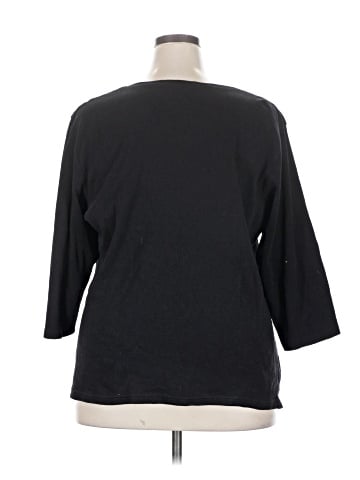 Karen Scott Sport 3/4 Sleeve T-Shirt (view 2)