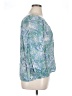 Juniper + Lime Teal 3/4 Sleeve Blouse Size XL - photo 4