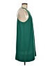 Leith 100% Polyester Solid Green Sleeveless Top Size M - photo 4