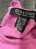 Dialogue Pink Tank Top Size XL - photo 7