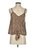 Vixbe 100% Polyester Tan Tank Top Size XS - photo 1