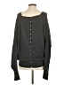 ALLSAINTS 100% Cotton Gray Pullover Sweater Size 4 - photo 2
