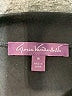 Gloria Vanderbilt Solid Black Casual Skirt Size M - photo 4