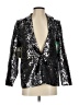 Tipsy Elves 100% Polyester Metallic Silver Blazer Size S - photo 1