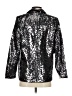 Tipsy Elves 100% Polyester Metallic Silver Blazer Size S - photo 2
