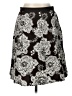 Talbots 100% Cotton Print Black Casual Skirt Size 10 (petite) - photo 2