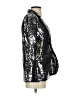 Tipsy Elves 100% Polyester Metallic Silver Blazer Size S - photo 4