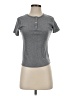 MNG Gray Short Sleeve Henley Size S - photo 1