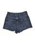 Topshop 100% Cotton Blue Denim Shorts Size 2 - photo 2