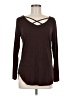 Unbranded Brown Long Sleeve Top Size M - photo 1