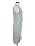 Leith Solid Gray Casual Dress Size M - photo 4