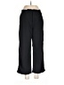 Quest Solid Black Casual Pants Size M - photo 1