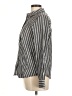 Talbots Stripes Gray Long Sleeve Button-Down Shirt Size 6 - photo 5