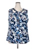 Jones Studio Blue Sleeveless Blouse Size 4X (estimated) - photo 1