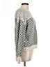 Shein 100% Acrylic Houndstooth Silver Pullover Sweater Size L - photo 4