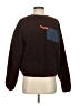Converse 100% Polyester Color Block Brown Pullover Sweater Size S - photo 1