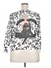 Free For Humanity Print Silver White Pullover Sweater Size 3X (estimated) - photo 2