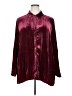 John Mark Burgundy Long Sleeve Blouse Size 2X - photo 1