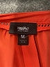 Mossimo 100% Polyester Orange Sleeveless Blouse Size M - photo 7