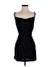 Rhapsody Solid Black Cocktail Dress Size S (estimated) - photo 1