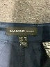 Mango Solid Blue Casual Pants Size 8 - photo 4