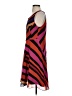 CAbi 100% Polyester Stripes Multi Color Orange Casual Dress Size S - photo 5