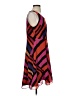 CAbi 100% Polyester Stripes Multi Color Orange Casual Dress Size S - photo 4