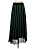 Zara Stripes Green Formal Skirt Size S - photo 1