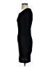 Unbranded Solid Black Casual Dress Size XS - photo 5