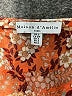 Maison d' Amelie 100% Polyester Orange Long Sleeve Blouse Size S - photo 7