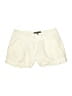 Love Stitch 100% Ramie Solid Ivory Shorts Size S - photo 1