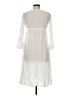 Bindya 100% Polyester White Casual Dress Size M (estimated) - photo 2