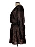 Ramy Brook 100% Polyester Metallic Black Cocktail Dress Size L - photo 5