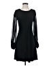 MSK Solid Black Cocktail Dress Size S - photo 1
