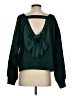 Maeve Solid Green Pullover Sweater Size S - photo 2