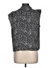 DKNY 100% Polyester Black Sleeveless Blouse Size L - photo 2