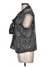 DKNY 100% Polyester Black Sleeveless Blouse Size L - photo 5